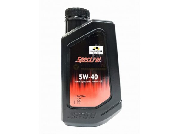 Масло моторное Спектрол Капитал  5W40 SL/CF  1л п/с