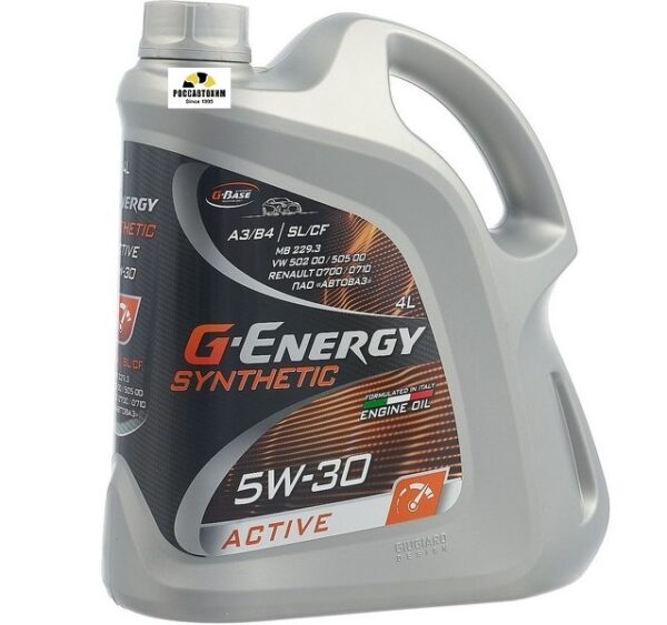 Масло моторное G-Energy 5w30 SyntheticActive  4л