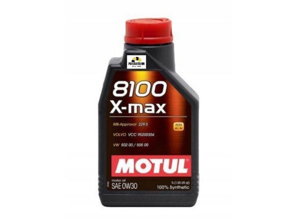 Масло моторное MOTUL 8100 X MAX 0w30 А3/В4  1л / 106569 /