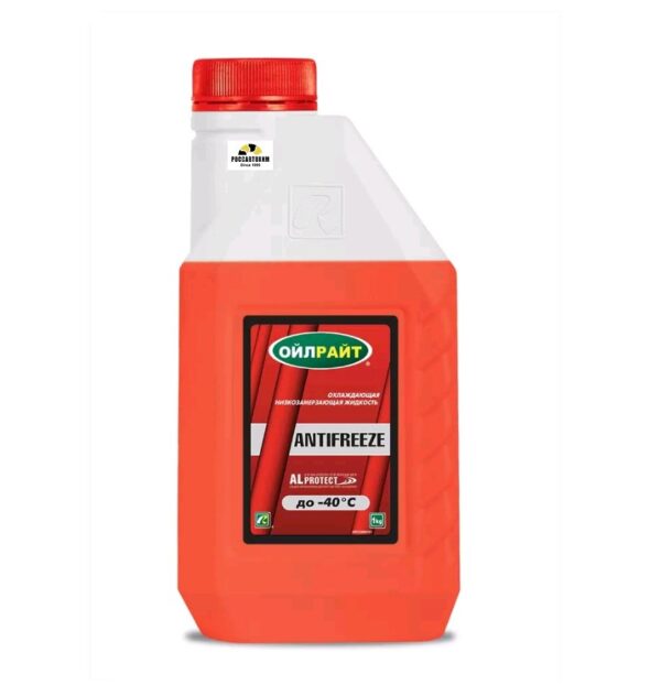 Антифриз -40 (красный) 1кг OILRIGHT