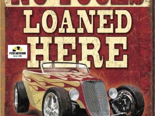 1762 No Tools Loaned картинка металл.оригинал