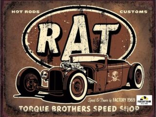 1783 Torque- Rat Rod картинка металл.оригинал