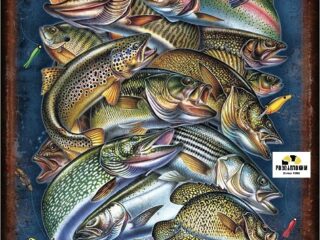 1906 Fishing - lf You Cast lt картинка металл.оригинал