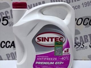Антифриз SINTEC PREMIUM (малиновый)  5кг /990450/