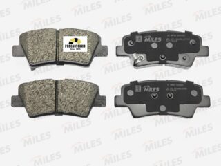 E410062 Колодки тормозные MILES (Low-Metallic) задние hp0046