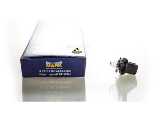 Лампа  МАЯК 612012P8.5  12V 1,2W (B8.5d-BAX10d) с патроном
