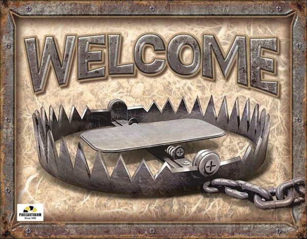 2233  WELCOME BEAR TRAP