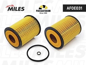 Фильтр масляный (вставка) MILES AFOE031