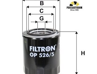 Фильтр масляный FILTRON OP526/5