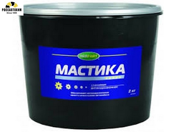 Мастика OILRIGHT сланцевая 2кг а/к