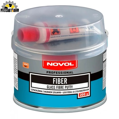 Шпатлевка НОВОЛ п/э стекловолокно 0,2кг