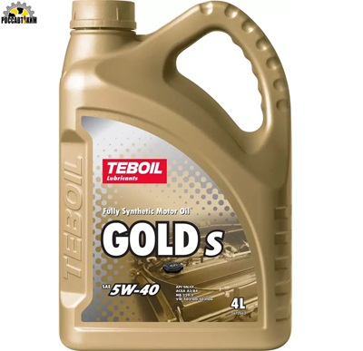 Масло моторное TEBOIL Gold S 5W40 (синт.) 4л
