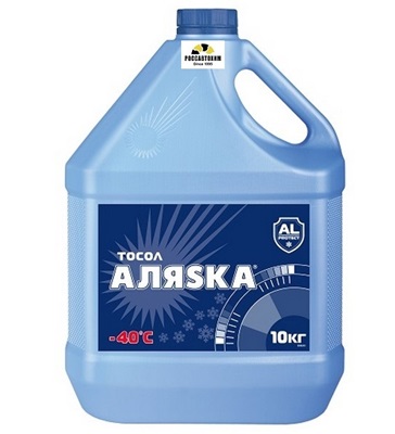 Охлаждающая жидкость Тосол "АЛЯСКА" А-40 10кг