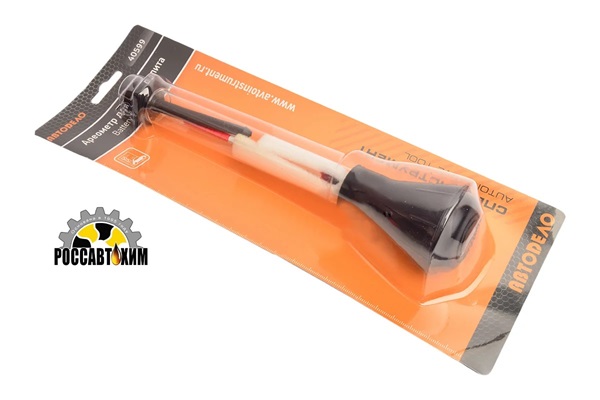 Ареометр для электролита "АвтоDело" (блистерная упаковка) 40599