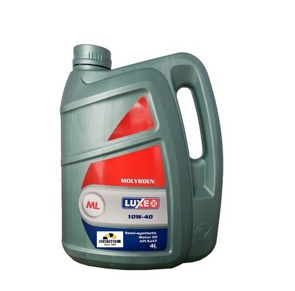 Масло моторное 10W40 Молибден п/с 4л LUXE