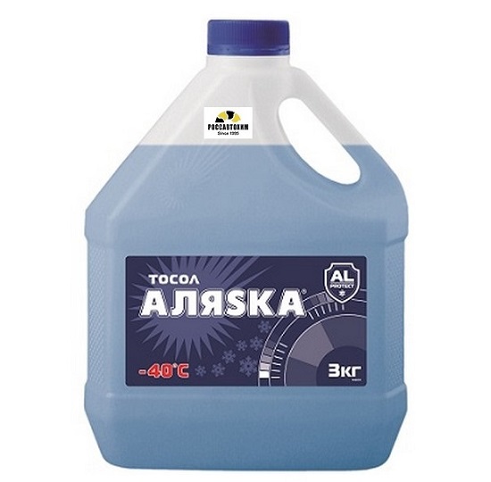 Охлаждающая жидкость Тосол "АЛЯСКА" А-40 3кг