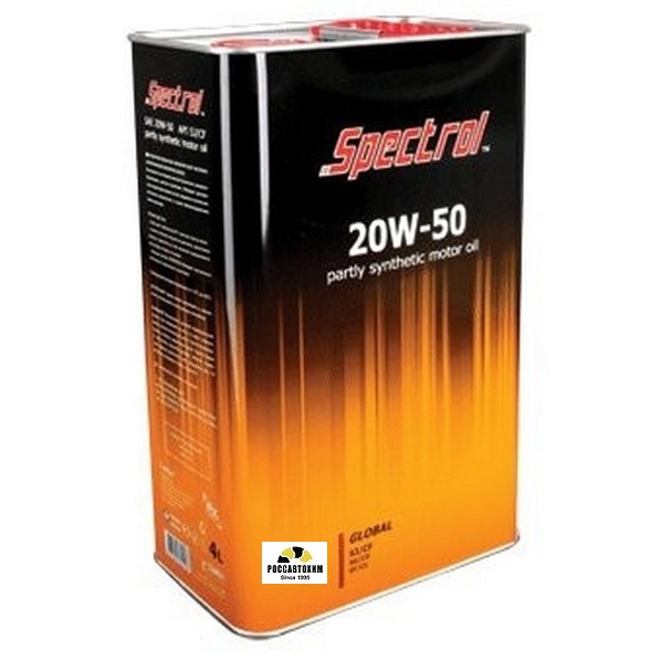 Масло моторное Спектрол Глобал 20W50 SL/CF 4л