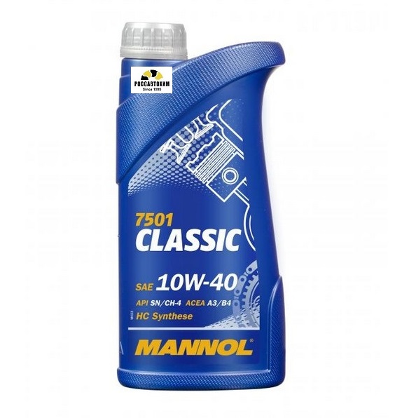 Масло моторное MANNOL 10W40 Classic 1л п/с