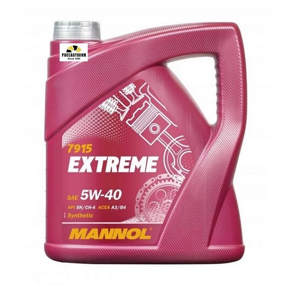 Масло моторное MANNOL 5W40 Extreme 7915 4л синт.