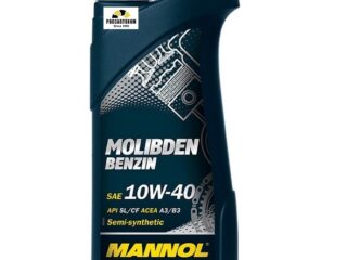 Масло моторное MANNOL 10W40 MOLIBDEN Benzin 1л п/с