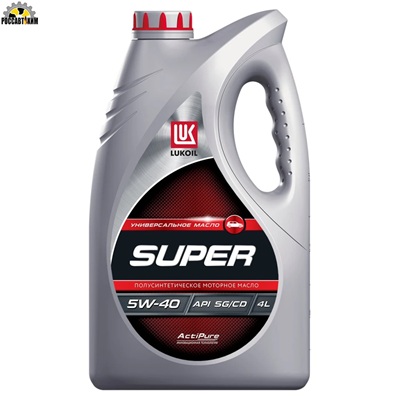 Масло моторное Лукойл-Супер 5W40 SG/CD 4л п/с