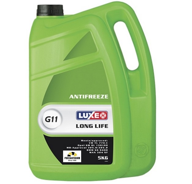 Антифриз LUXE 5кг (зеленый) // G-11