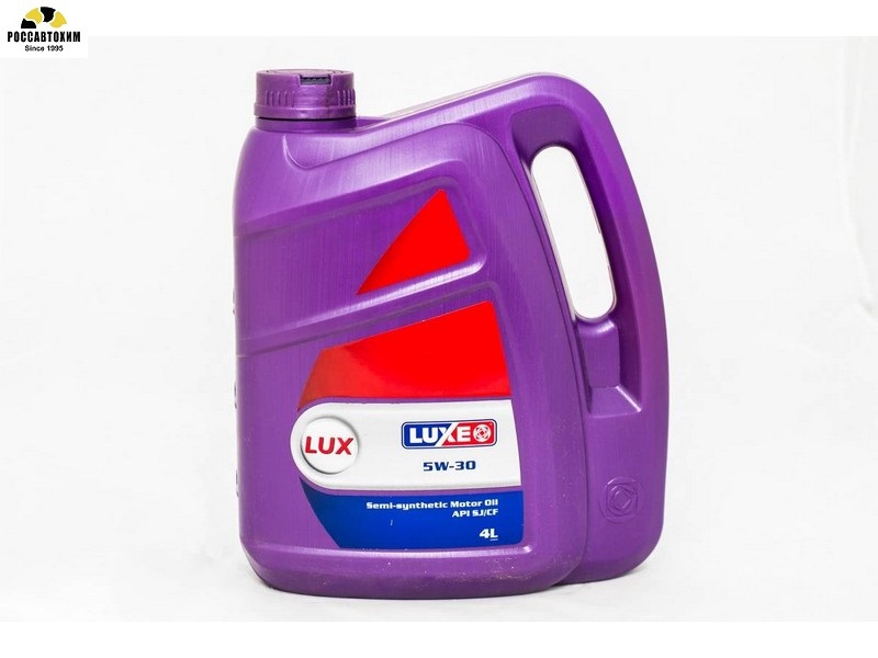 Масло моторное 5W30 Люкс п/с 4л LUXE