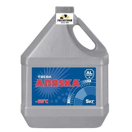 Охлаждающая жидкость Тосол "АЛЯСКА" А-65 5кг