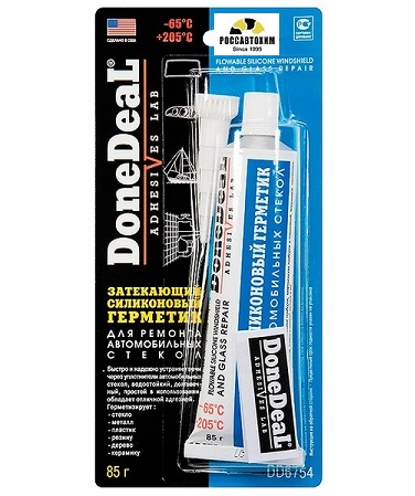 Затекающий герметик для ремонта а/м стекол DD6754 , 85 гр
