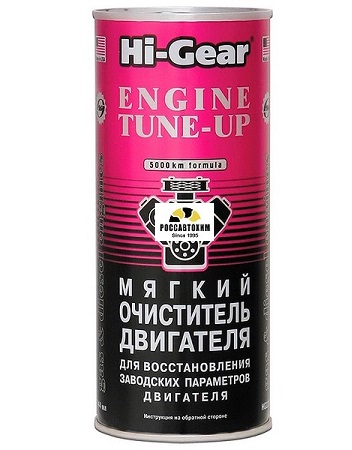 Мягкий очиститель системы смазки двигателя HG2207, 444 мл
