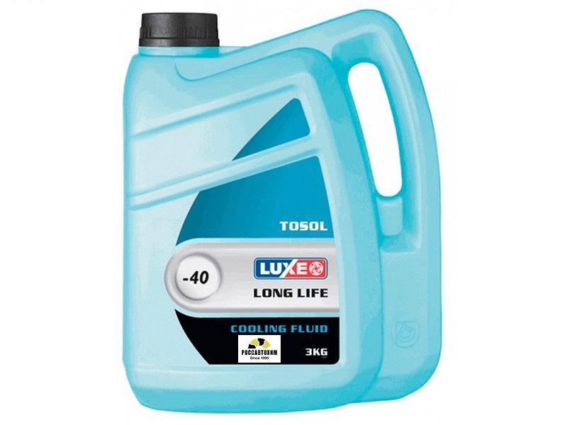 Охлаждающая жидкость Тосол-40 3 кг LUXE