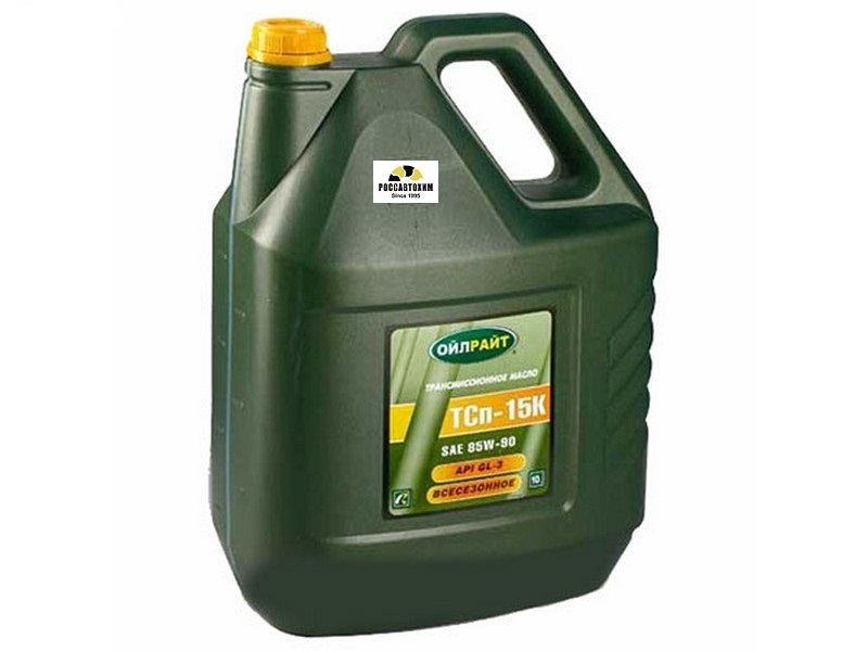Масло трансм. OILRIGHT ТСп-15К (SAE 85W90, API GL-3 (ТМ-3-18) 10л