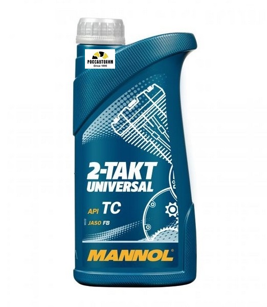 Масло моторное MANNOL 2-TAKT (универсал ) 1л