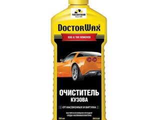 Очиститель кузова от следов насекомых "DOCTOR WAX " (300 мл) DW5628