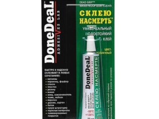 Клей водостойкий унив. "Склею насмерть" прозр.DD-6657, 30 мл