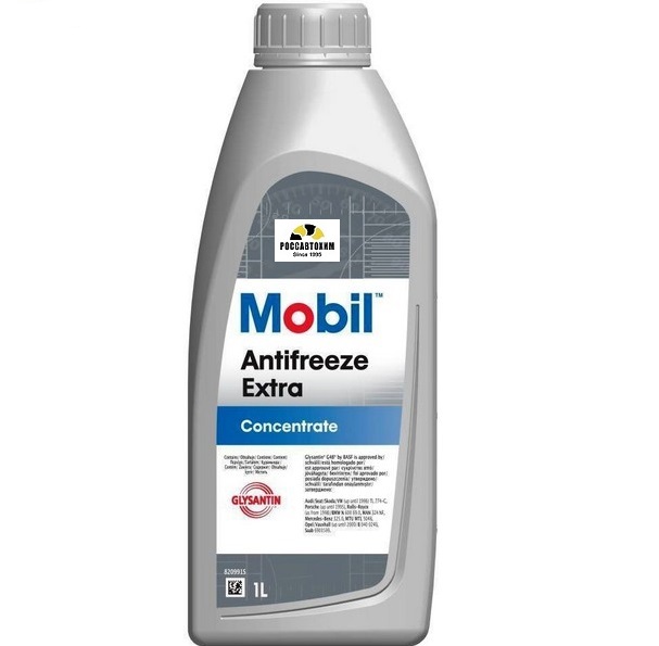 Антифриз MOBIL Antifreeze Extra 1л (сине-зелёный)