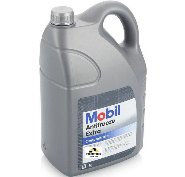 Антифриз MOBIL Antifreeze Extra 5л (сине-зелёный)