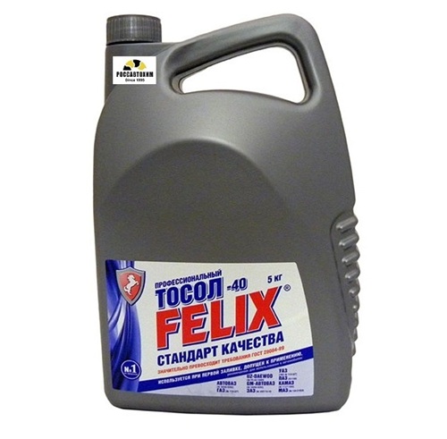 Охлаждающая жидкость Тосол FELIX-45 5 кг