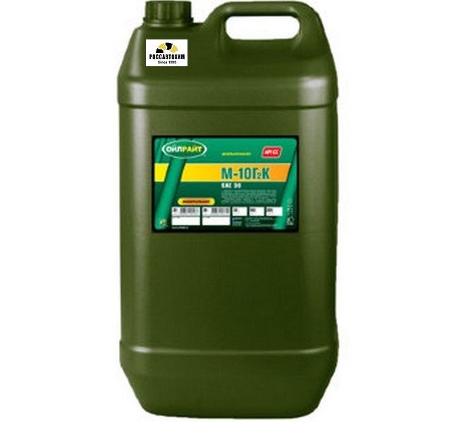 Масло моторное OILRIGHT М10Г2К 20л