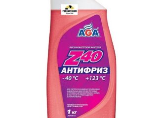 Антифриз готовый -40С+123С, 946мл (красный) AGA001Z