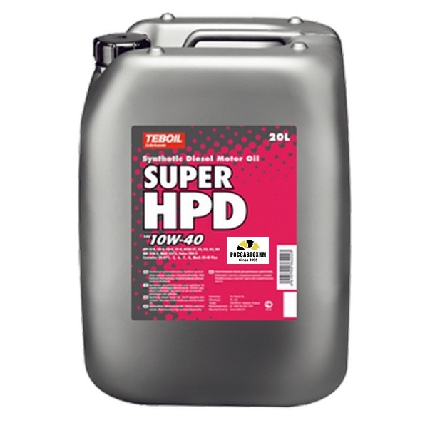 Масло моторное TEBOIL Super HPD 10W40 20л