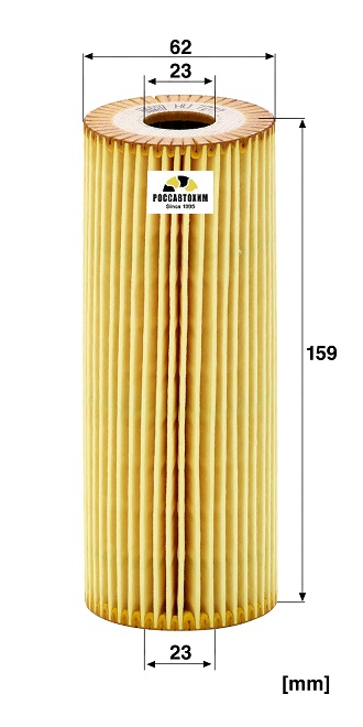 Фильтр масляный MANN HU727/1x