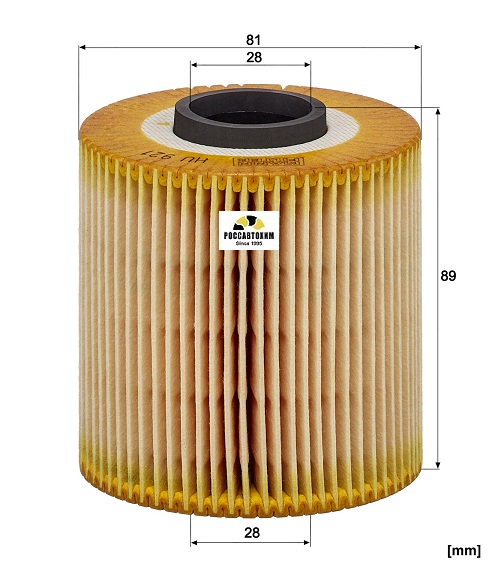 Фильтр масляный MANN HU921x