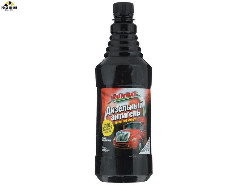 Антигель дизельный Супер-концентрат 1л RW10060