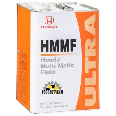 Масло трансмиссионное HONDA ULTRA Multi Matic fluid(HMMF) 4л /08260-99904/