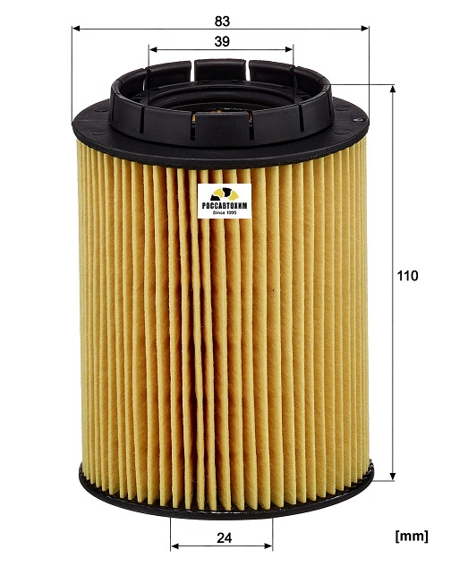 Фильтр масляный MANN HU932/6n