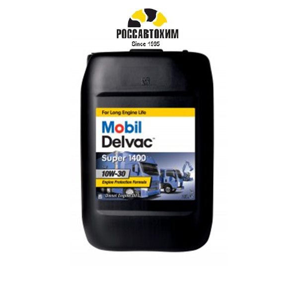 Масло моторное Mobil Delvac Super 1400 10W30 20л мин.
