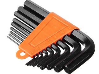 Набор ключей шестигранников 1,5-10мм,9шт.(011) ЕРМАК /657-011/