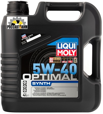 Масло моторное LIQUI MOLY Optimal Synth 5W40 4л 3926