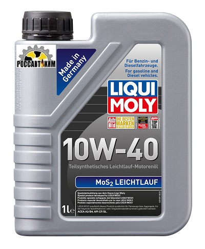 Масло моторное LIQUI MOLY MoS2 Leichtlauf 10W40 1л 1930
